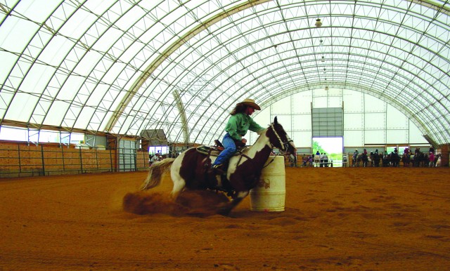 Winkler Structures riding arena